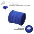 thumbnail image 4 of GOGO 100 Pieces Sports Wristbands Terry Cloth Sweatbands 3 Inches Red, 4 of 8