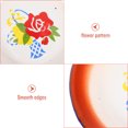 thumbnail image 4 of 3 Pcs Assiette Émaillée Vintage Multifonctionnelle Assiette de Fruits Récipient Alimentaire Vaisselle Motif Aléatoire, 4 of 9