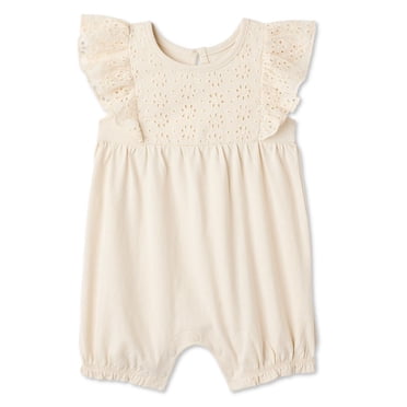 Barboteuse avec œillets George pour bébés filles