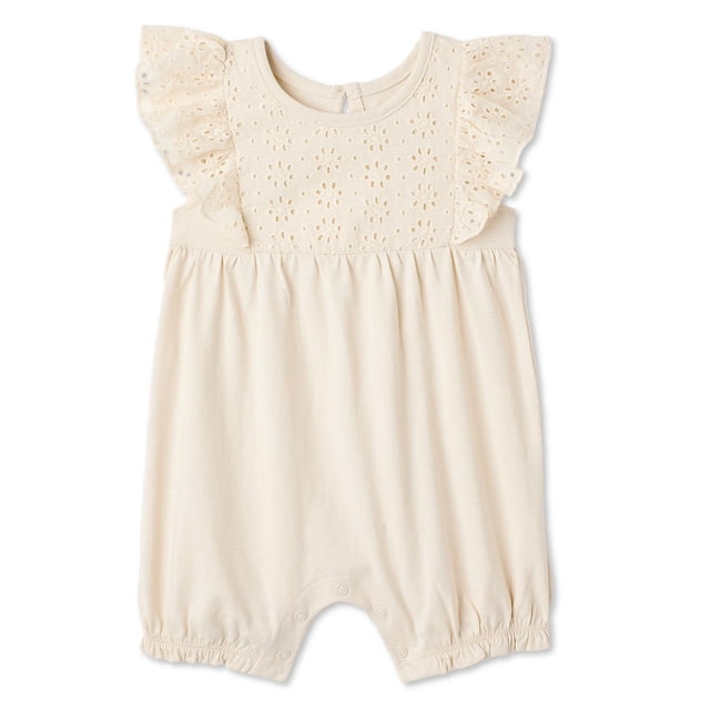 Barboteuse avec œillets George pour bébés filles