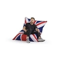 thumbnail image 2 of Gouchee Home Union Jack Bean Bag Chair – Water-Repellent Fabric with Polystyrene Bead Filling, Suitable for Adults and Teens, Lightweight & Portable Seating for Bedroom, Dorm or Living Room, 2 of 6