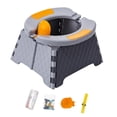 thumbnail image 2 of Portable Foldable Training Potty Seat for Kids Baby Convenient Installation grey, 2 of 7