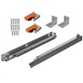 thumbnail image 1 of Blum 563H5330B 21" Tandem Drawer Slides Plus Blumotion Complete Kit. with Runners 563H, Locking Devices, Rear Mounting Brackets and Screws (for Face Frame Or Frameless Application), Zinc (Pack of 6), 1 of 3
