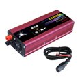 thumbnail image 1 of Car Power Inverter with LED Indicator, Power Converter, Intelligent Cooling, Universal Modified Sine Wave, 1500W, 48V/60V DC to 220V AC, 1 of 8