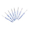 thumbnail image 3 of Crochet Needle, Blue White Porcelain Printing Handcraft DIY Crochet Hook Set  For Knitting For Travel, 3 of 8