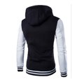 thumbnail image 3 of LUXUR Chandail à Manches Longues pour Homme, Décontracté, Automne, Blanc, 3TG, 3 of 3