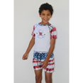 thumbnail image 2 of Azul Swimwear Maillot Dermoprotecteur Vintage Americana Rouge Blanc Bleu Taille S, 2 of 3