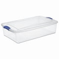 thumbnail image 1 of Sterilite Boîte à Loquet Bleu Stade de 32 Litres, 32 Litres, 1 of 3