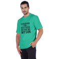 thumbnail image 4 of Inkmeso T-shirt à Col Rond pour Homme, Graphique Imprimé « J'ai Demandé à Dieu Mon Meilleur Ami, Il m'A Envoyé Mon Fils », Tee pour Père Fils Amour, 4 of 7