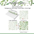 thumbnail image 2 of Glass Window Stickers | Sunshine Colorful Leaf Design | Removable Cling Film for Home Decor | Easy Peel & Stick | Decorative Privacy Film for Living Room Bedroom | 1 Pack | Modern Home Decoration, 2 of 5
