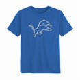 thumbnail image 1 of Youth Detroit Lions NFL Primary Logo Short Sleeve Tee, 1 of 2