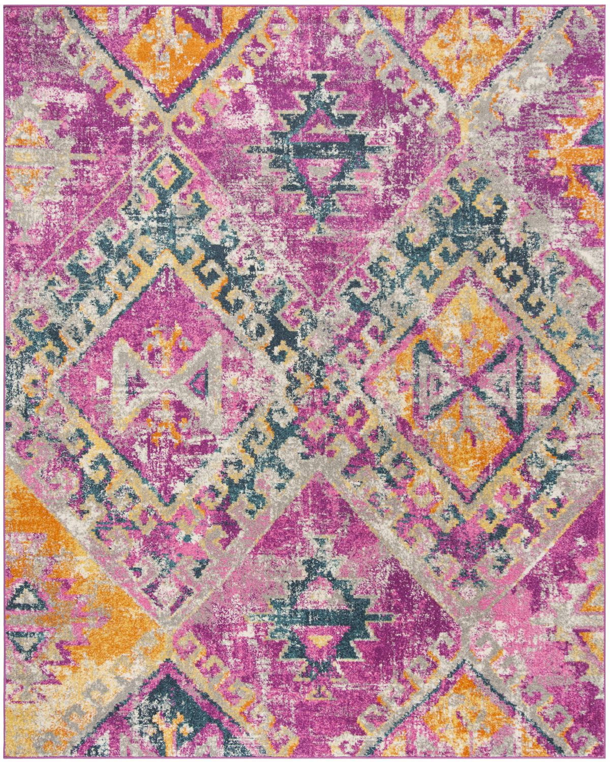 SAFAVIEH Madison Barrfind Geometric Area Rug