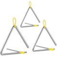 thumbnail image 1 of Triangle Musical, Instrument de Percussion à Main Triangulaire Musical, Instrument Triangulaire avec Batteur, Instrument Triangulaire, Triangles Musicaux pour Enfants, 1 of 7