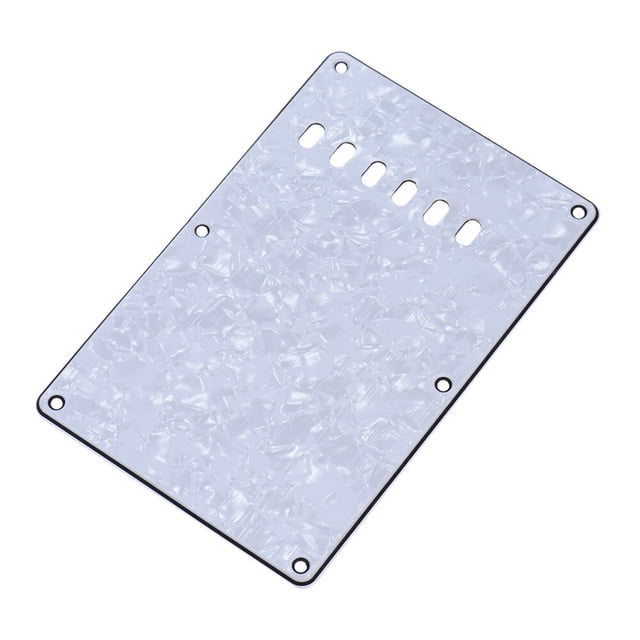 Amdohai Pickguard Back Plate Tremolo Cavity Cover Vintage Style Backplate