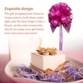 thumbnail image 2 of Pull Bows Ribbon for Gift Wrapping Festive Wedding Decoration Wear-resistant Gifts Baskets Multifunctional Christmas Present Fushcia, 2 of 6