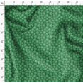 thumbnail image 4 of Soimoi Green Poly Georgette Fabric Snow Flakes Floral Printed Fabric 1 Yard 42 Inch Wide, 4 of 5