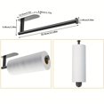 thumbnail image 5 of 1pc Self-Adhesive Paper Towel Holder Under Cabinet For Kitchen, Bathroom Tissue And Towel, 5 of 5