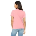 thumbnail image 2 of Bella Canvas 6400 - Relaxed Short Sleeve Jersey T-Shirt, S, Pink, 2 of 2