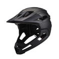 thumbnail image 4 of Almencla Full Face Bike Helmet Hat Downhill Protective Helmets Cycling Helmet black titanium, 4 of 8