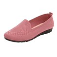 thumbnail image 1 of EQWLJWE Chaussures Décontractées pour Femmes en Maille à Enfiler Compensées Bout Rond Respirantes Chaussures Simples Chaussures Pois, 1 of 9