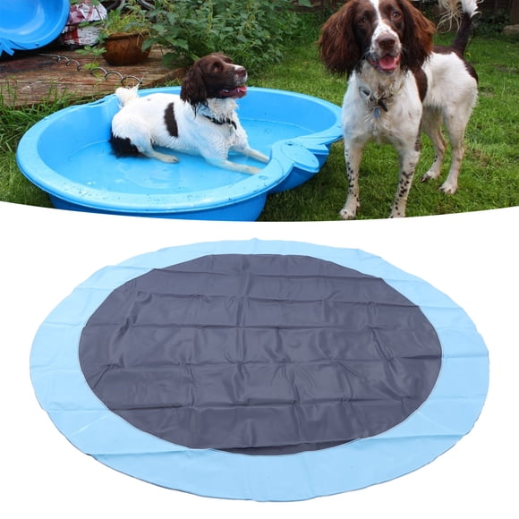 Tapis d'Éclaboussures pour Chiens et Enfants, Tapis Arroseur Antidérapant Épaissi en PVC pour Piscine, Durable et Pliable, Coussin Gonflable d'Éclaboussures, Jouets d'Eau d'Été pour l'Extérieur, Fontaine Amusante pour Cour Arrière, Tapis de Jeu pour Garçons et Filles