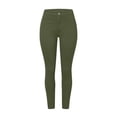 thumbnail image 4 of Wyzesi Jeans Blancs pour Femmes Mode Taille Haute Femmes Petite Grande Taille Extensible Jeans Colorés Pantalons, 4 of 7