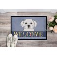 thumbnail image 2 of Carolines Treasures BB1394JMAT Maltese Welcome Tapis Intérieur et Extérieur - 24 x 36 Po, 2 of 4