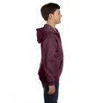 thumbnail image 3 of Hanes Comfortblend EcoSmart Kids` Full-Zip Hoodie Sweatshirt, L, Maroon, 3 of 3