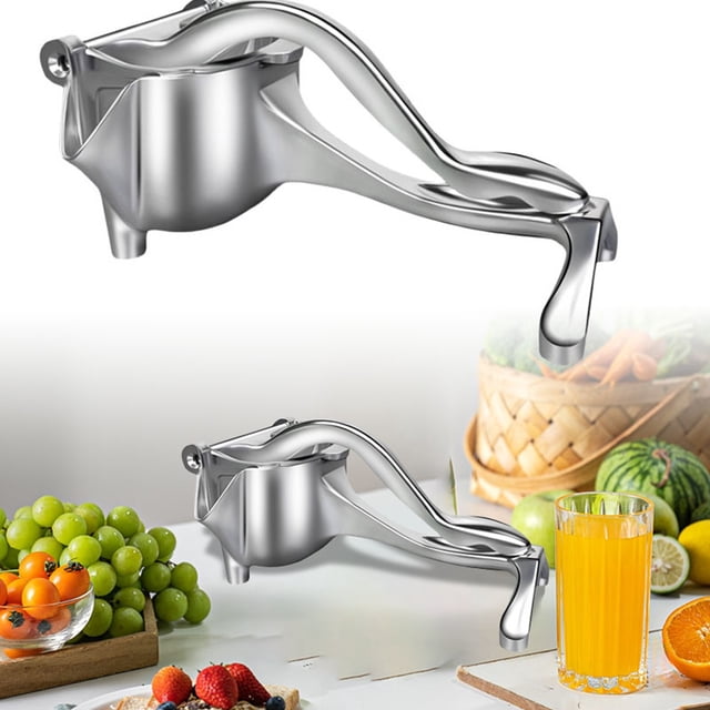 Hearth & Gear Manual Juicer Squeezer Efficient Orange Fruit Juice Extractor Kitchen Handheld For Fresh Drinks Commercial Juicer Cold Lime Juice Container for Centrifugal Juicers Get Juiced Juicer