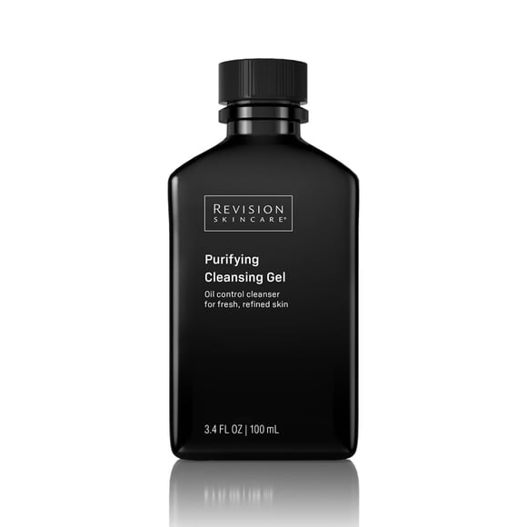 Revision Skincare Purifying Cleansing Gel with Salicylic Acid, Concentrated Exfoliating Daily Face Wash for Oily Skin, 3.4 Ounces
