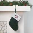 thumbnail image 5 of Birdeem Christmas Large Letters Christmas Stockings Cute Striped Christmas Tree Pendant Holiday Decorations, 5 of 5