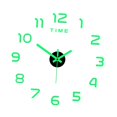 thumbnail image 4 of Luminous Wall Clock Stickers Round DIY Wall Clock for Dining Room Wall Decor, 4 of 8