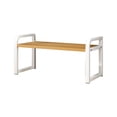 thumbnail image 2 of Kitchen Storage Rack for Dishes, Seasoning Bottles, and Cans | Countertop Organizer with Solid Wood and Metal Frame | Stable No-Slip Shelf for Kitchen, Bathroom, or Pantry, 2 of 6