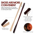 thumbnail image 2 of SHISUYAN 2pcs Wooden Shoehorns Convenient Shoehorns Convenient Shoes Lifter Tools, 2 of 8