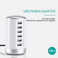 thumbnail image 3 of Lksixu 6 USB Smart Fast Charger 6A Multi-port USB Cylindrical Charger,applicable To Android And IOS Mobile Phones, MP3/MP4, Cameras, Tablets,etc. Fast Charging Socket fast charging socket Electronics, 3 of 7