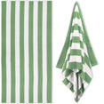 thumbnail image 2 of Serviette de Sport Absorbante Serviette de Plage Verte une Verte en Molleton Corail (Serviette X1), 2 of 8