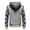 Dark Gray, variant on RKSTN Jackets for Men Hoodie Winter Warm Villus Zipper Sweater Jacket Outwear Coat Fall and Winter Long Sleeve Jacket Coats