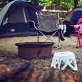thumbnail image 2 of Portable Mazar Square Folding Stool for Outdoor Camping Hiking Fishing Backpacking and Kitchen Step Support, 2 of 4