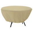 thumbnail image 3 of Furniture Cover, Protective Garden Table Cover Table Chair Set Cover Windproof Round  for Home Furniture, 3 of 7