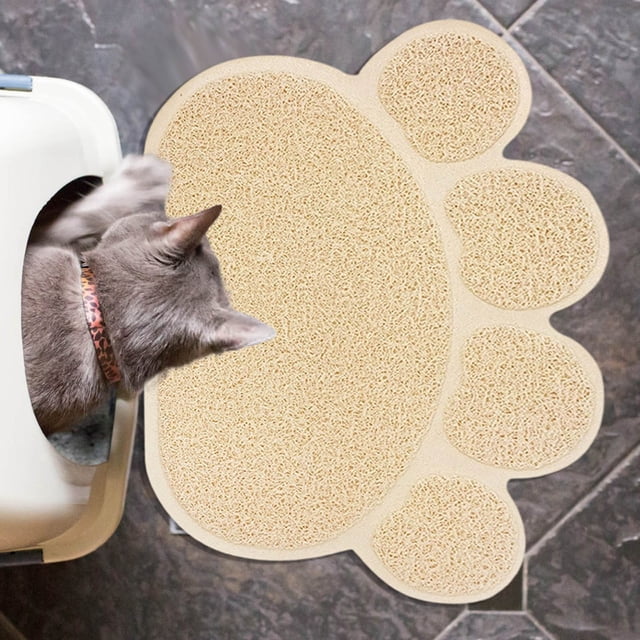 Extra Large Cat Litter Mat Liner for Kitty Cleaning and Floor with Durable Material