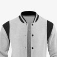 thumbnail image 3 of Cardigan Décontracté à Fermeture Éclair pour Homme avec Col Montant et Manches Longues, 3 of 6