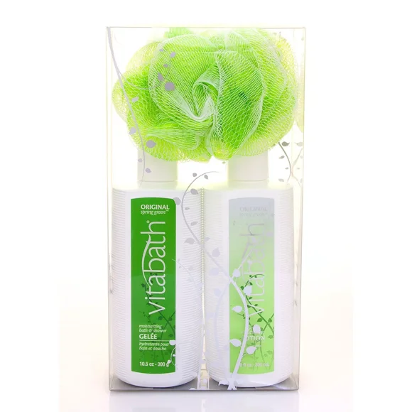 Vitabath Original Spring Green for Daily Skin Care Everyday Set