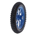 thumbnail image 2 of Rubber Tyre, Durable Front Wheel  For 47cc 49cc 2 Stroke Mini Dirt Bike Blue, 2 of 8