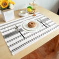 thumbnail image 4 of JMYHOAM Kitchen Gadgets Colour Woven Striped Tea Towel Home Kitchen Fabric Dish Towel Dish Cloths Home and Kitchen, 4 of 6