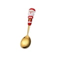thumbnail image 4 of Amzcrzy Forks Christmas Spoon Christmas Dessert Spoon Fork Stainless Steel Tableware Set Cute Doll With Hand Gift Some Tableware Utensils Flatware Camping Utensils, 4 of 6