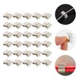thumbnail image 5 of KAKOWELY wire clips 30pcs Solar Cable Clip Solar Panel Cable Wire Clips Photovoltaic Cable Clips0.79"X0.49"X0.24", 5 of 5