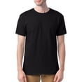 thumbnail image 2 of Hanes T-Shirts à Col Ras du Cou ComfortSoft pour Hommes, Lot de 4, 3TG, Noir, 2 of 5