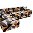 thumbnail image 2 of Stretch Sofa Cover Full Coverage Couch Slipcover Removable Sofa Protector Elastic Band Hem for 1/2/3-Seat Sofa(Zebra Pattern Double), 2 of 2