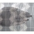 thumbnail image 4 of oneOone Viscose Chiffon Fabric Triangle & Hexagon Geometric Printed Fabric 1 Yard 42 Inch Wide, 4 of 4