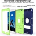 thumbnail image 3 of For iPad Air 13 Inch M2 Case With Screen protector 2024 / iPad Pro 12.9 Inch Case 6th/5th/4th Generation 3 in 1 Kickstand, Slim Soft TPU Back Tablet Cover, Heavy Duty Protective Cover - Black, 3 of 5